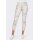 4-Pocket-Stretch-Druckhose, steingrau-weiß