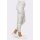 4-Pocket-Stretch-Druckhose, steingrau-weiß