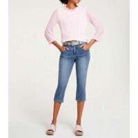 Shirt with lace, rose