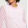 Shirt with lace, rose