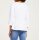 Designer-Schößchen-Shirt m. Rüschen, ecru