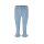 Capri jeans with ruffles, bleached