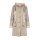 Lamb fur look coat, beige