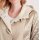 Lamb fur look coat, beige