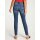 Designer-Röhrenjeans m. Stickerei, blue denim