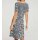 Jersey dress, black-white