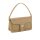Tasche m. goldfarbenen Details, camel