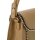 Tasche m. goldfarbenen Details, camel