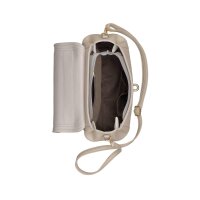 Handtasche m.Ketten-Details, sesam
