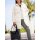Winter quilt coat with hood, ecru