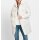 Winter quilt coat with hood, ecru