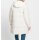 Winter quilt coat with hood, ecru