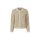 Bouclé-Strickjacke, sand