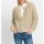 Bouclé-Strickjacke, sand