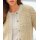 Bouclé-Strickjacke, sand