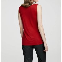 Blusentop m. Pailletten, rot