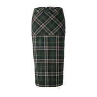Pencil skirt, green.multicolour