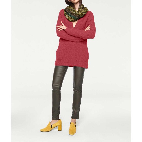 Oversize sweater, red