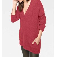 Oversize sweater, red