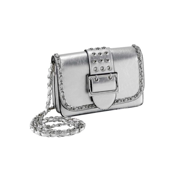 Bag, silver coloured