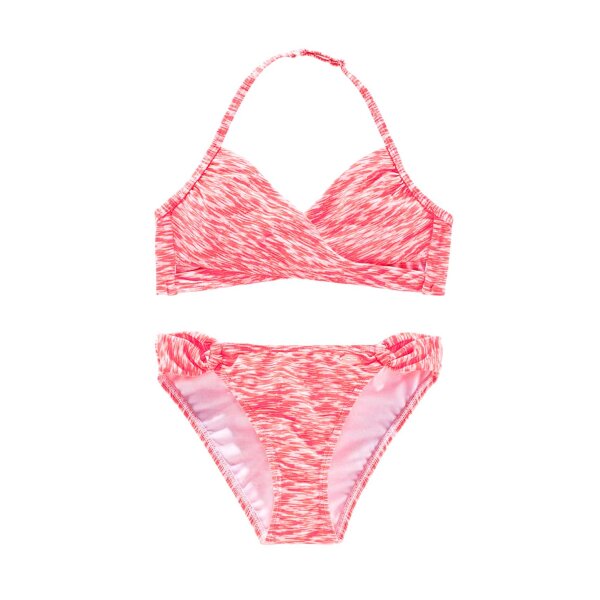 Kids bikini, red-white