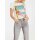 Designer-Druckshirt, ecru-bedruckt