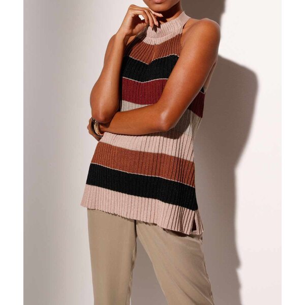 Knit top, multicolour