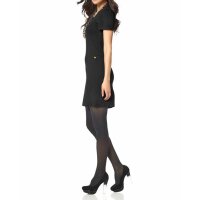 Strickkleid, schwarz
