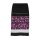 Knit skirt with strass, black-purple-multicolour