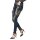 Marken-Damen-Jeanshose, blau-gold