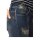Marken-Damen-Jeanshose, blau-gold