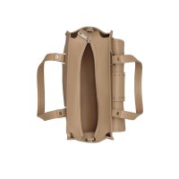 Handtasche m. Nieten, camel