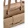 Handtasche m. Nieten, camel