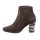 Marken-Stiefelette, braun