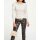 Designer-Feinstrickpullover m. Perlen, ecru