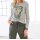Designer-Druckshirt m. Print, grau