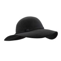 Designer-Wollhut, schwarz