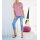 Designer-Kapuzenshirt m.Spitze, altrosa