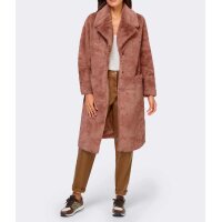 Teddy coat, rosewood
