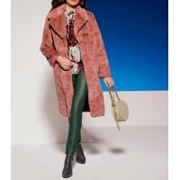 Teddy coat, rosewood