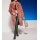 Teddy coat, rosewood