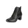 Marken-Lederstiefelette, schlamm