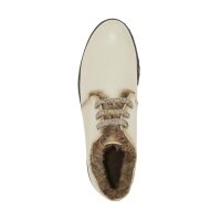 Stiefelette m. Webpelz, sand