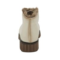 Stiefelette m. Webpelz, sand