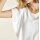 Volant-Bluse, offwhite