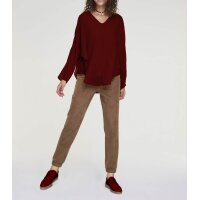 Chiffonbluse, bordeaux