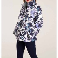 Wende-Steppjacke, grau-bunt