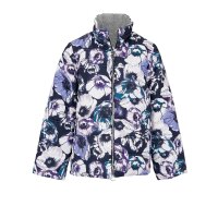Wende-Steppjacke, grau-bunt