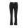 Bauchwegjeans m. Strass, schwarz