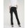 Bauchwegjeans m. Strass, schwarz